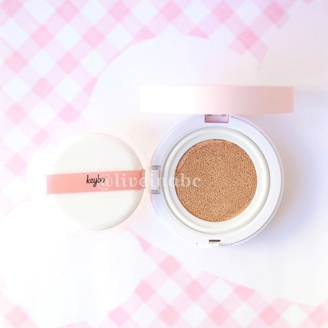 F5 リフレッシュクッション/keybo/クッションファンデーションを使ったクチコミ(3枚目)