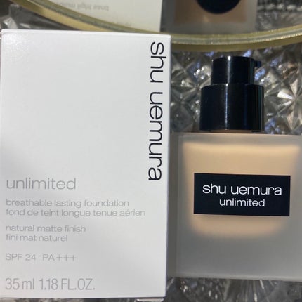 (旧)アンリミテッド ラスティング フルイド/shu uemura/リキッドファンデーションを使ったクチコミ(7枚目)
