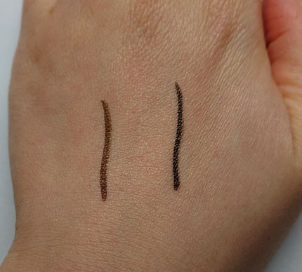 リアルラスティングアイライナー24hWP/K-パレット/リキッドアイライナーを使ったクチコミ(2枚目)