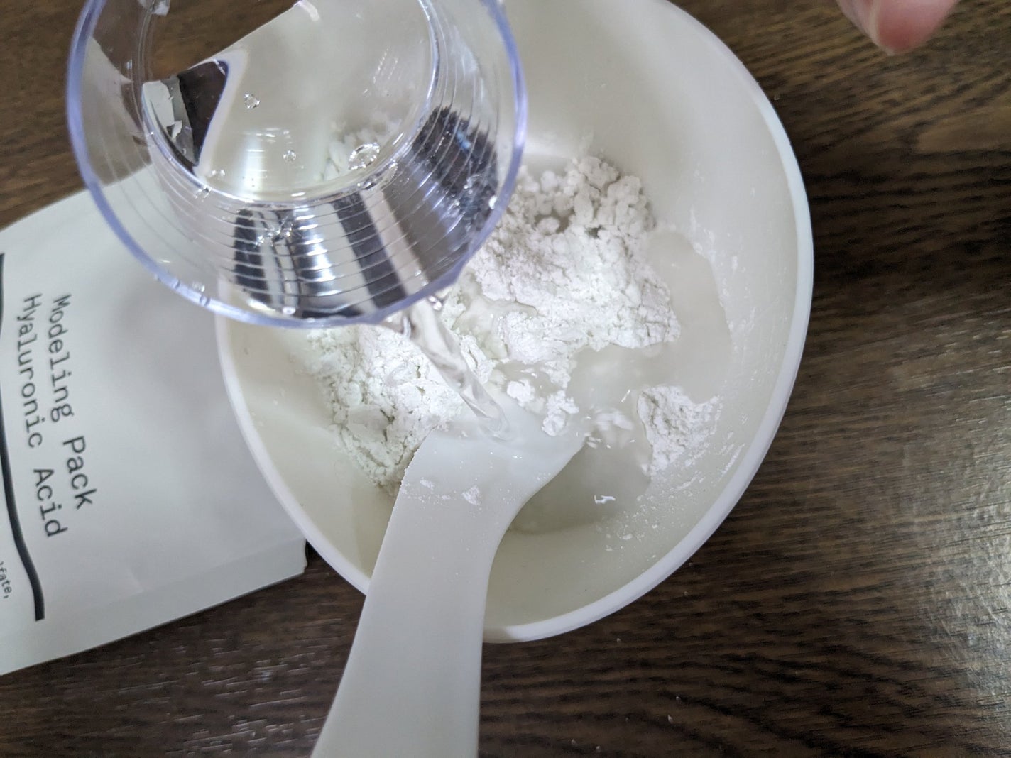 モデリングパック ヒアルロン酸 /ONE THING/洗い流すパック・マスクを使ったクチコミ(3枚目)