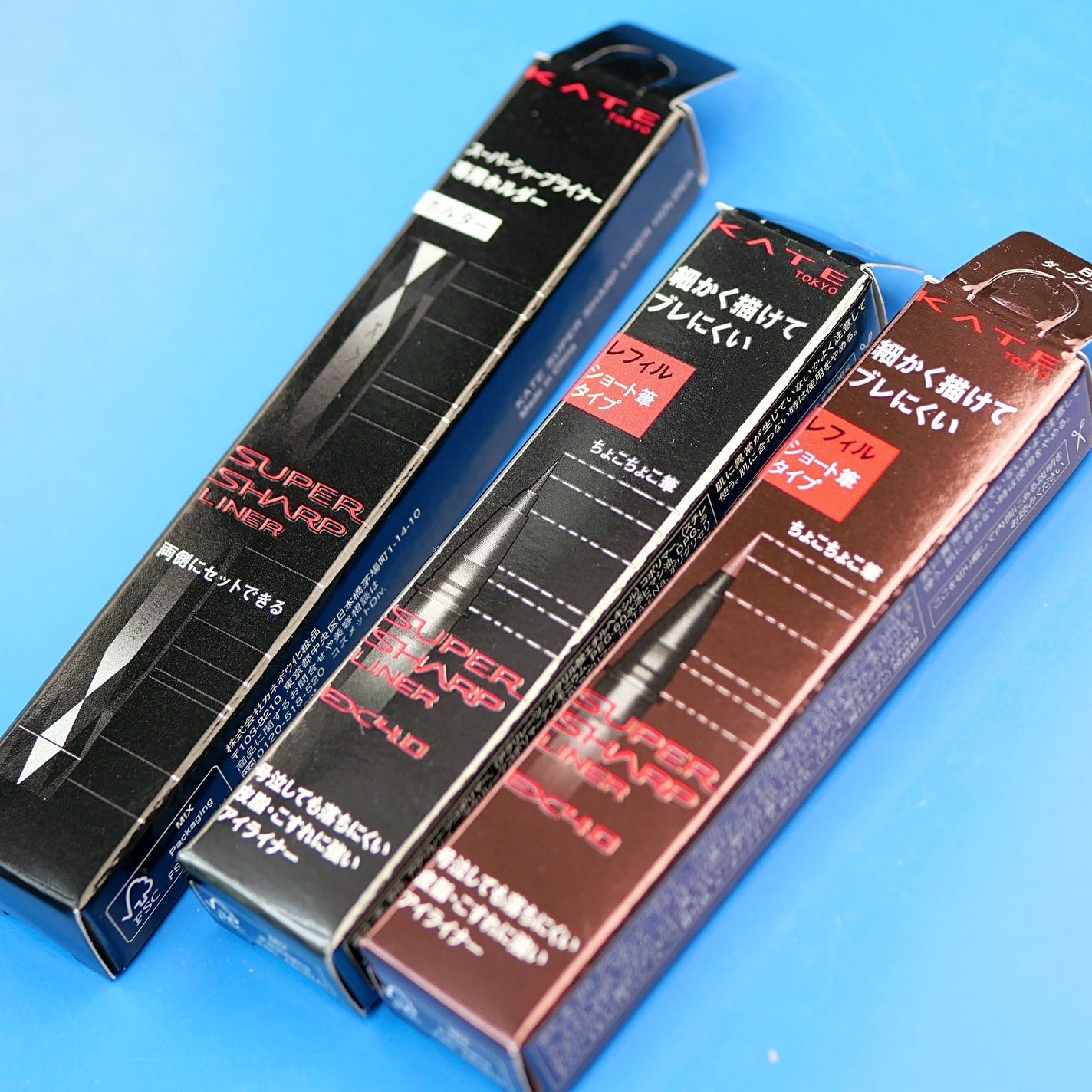 スーパーシャープライナーEX4.0/KATE/リキッドアイライナーを使ったクチコミ(7枚目)