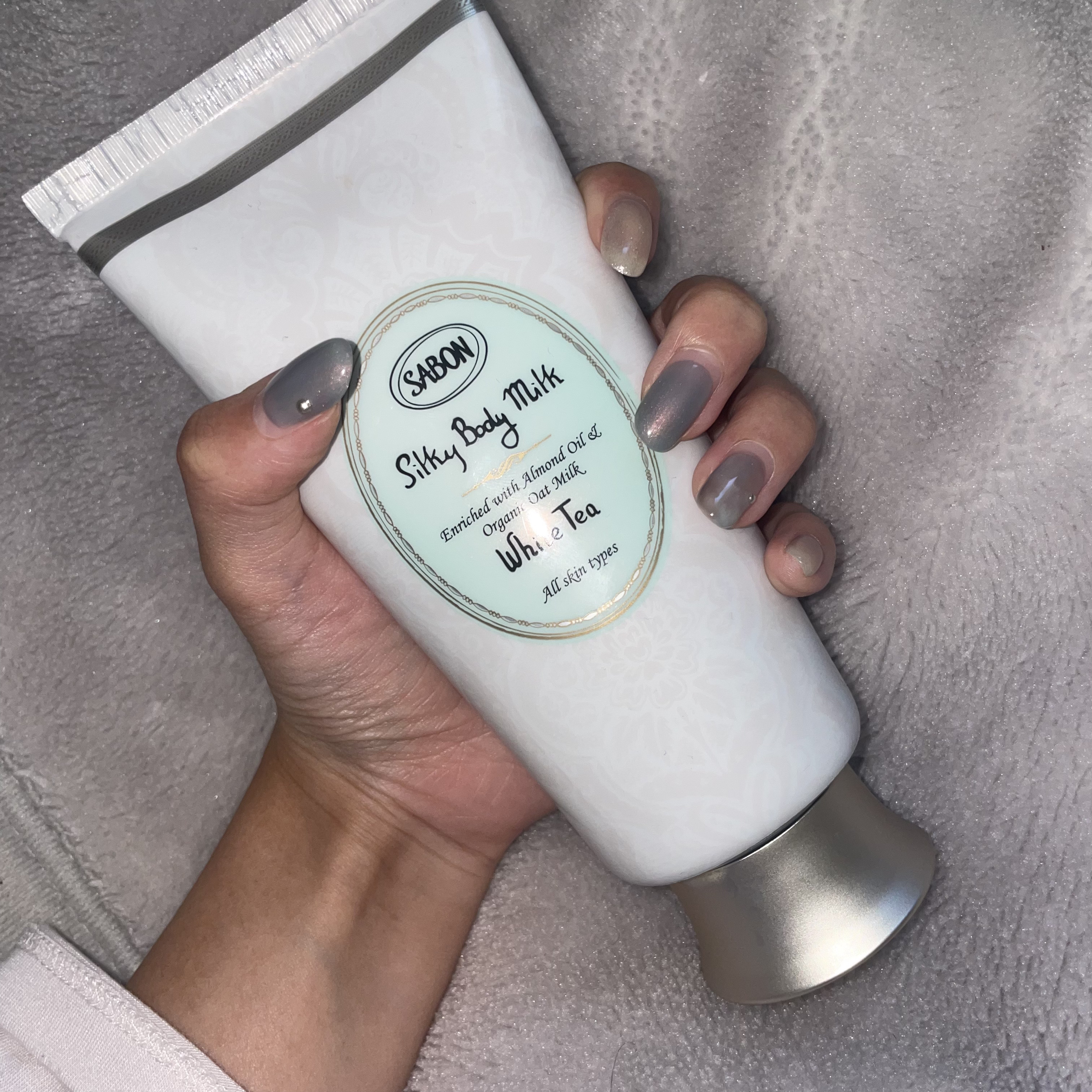 シルキーボディミルク ホワイトティー/SABON/ボディミルクを使ったクチコミ（2枚目）