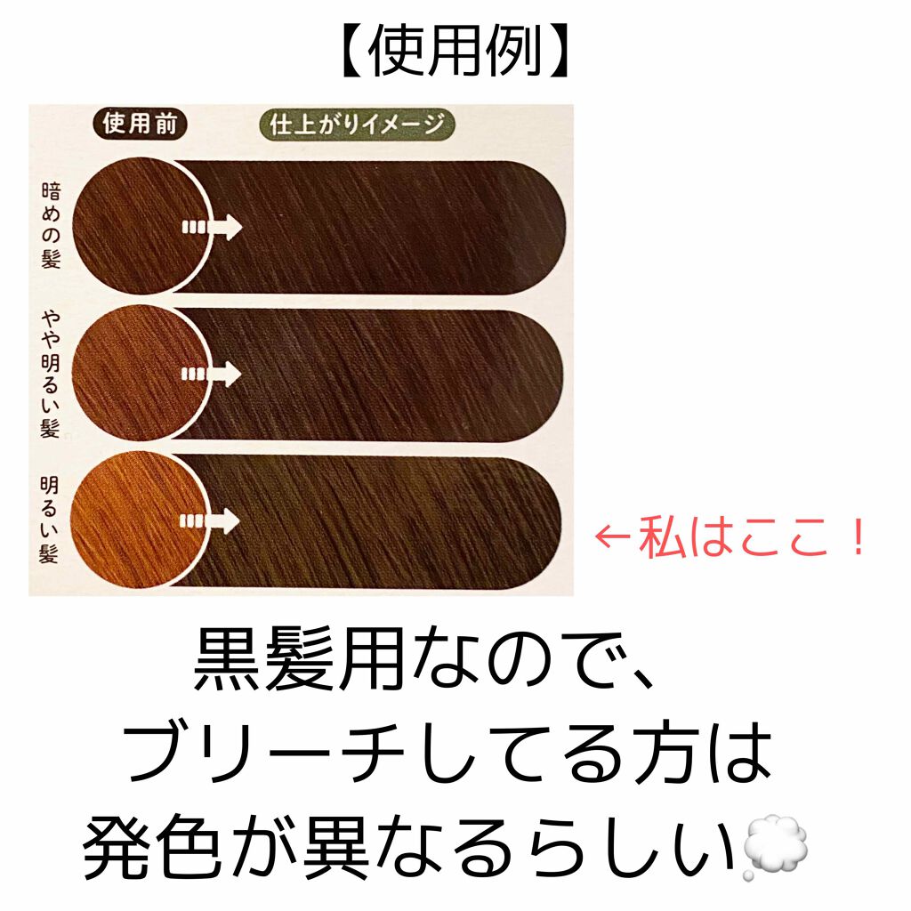 泡カラー/リーゼ/ヘアカラーを使ったクチコミ(2枚目)