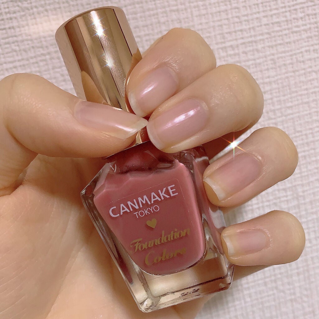 ファンデーションカラーズ/キャンメイク/マニキュアを使ったクチコミ(2枚目)