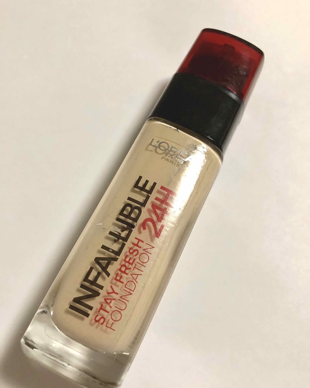 インファリブル ステイフレッシュファンデーション/ロレアル パリ/リキッドファンデーションを使ったクチコミ（1枚目）
