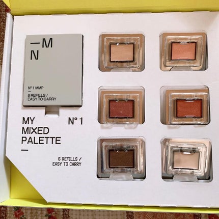 MY MIXED PALETTE 6色カスタムパレット/MN/マルチパレットを使ったクチコミ(1枚目)