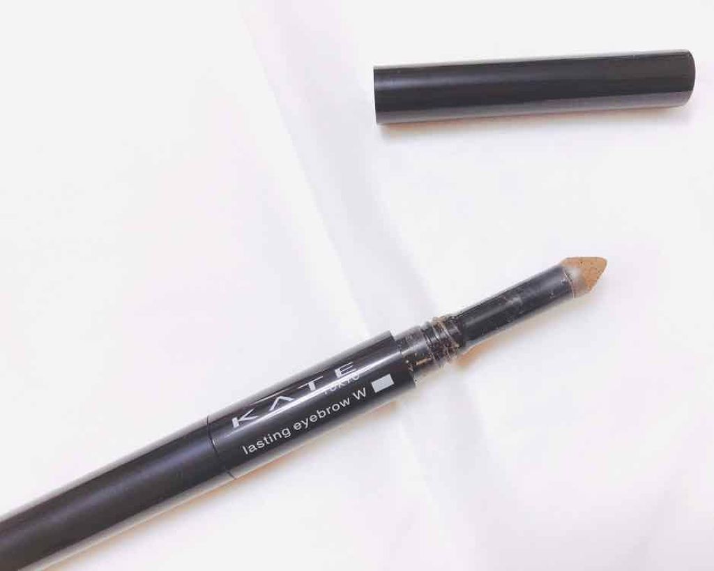 KATE ラスティングデザインアイブロウWのクチコミ「ケイト ラスティングアイブロウW(FL) BR-3
自然な茶色

ペンシル×パウダーで書く
簡.....」（2枚目）