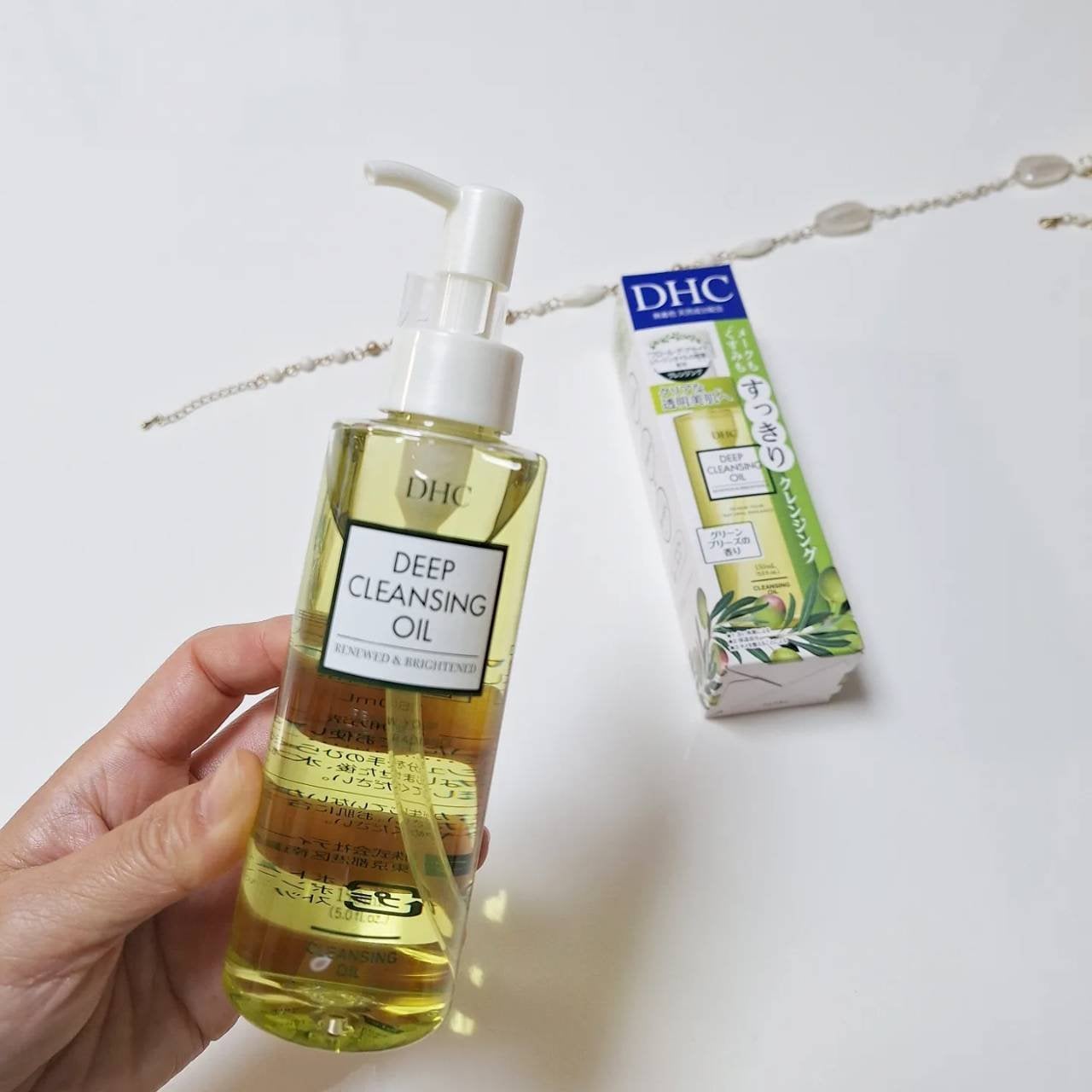 DHC 薬用ディープクレンジングオイル リニューブライト/DHC/オイルクレンジングを使ったクチコミ(2枚目)