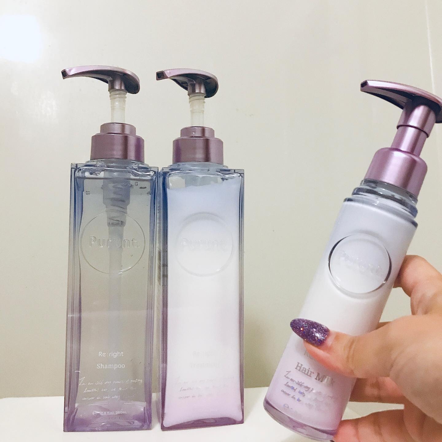 プルント リライト美容液ヘアミルク/Purunt./ヘアミルクを使ったクチコミ（1枚目）