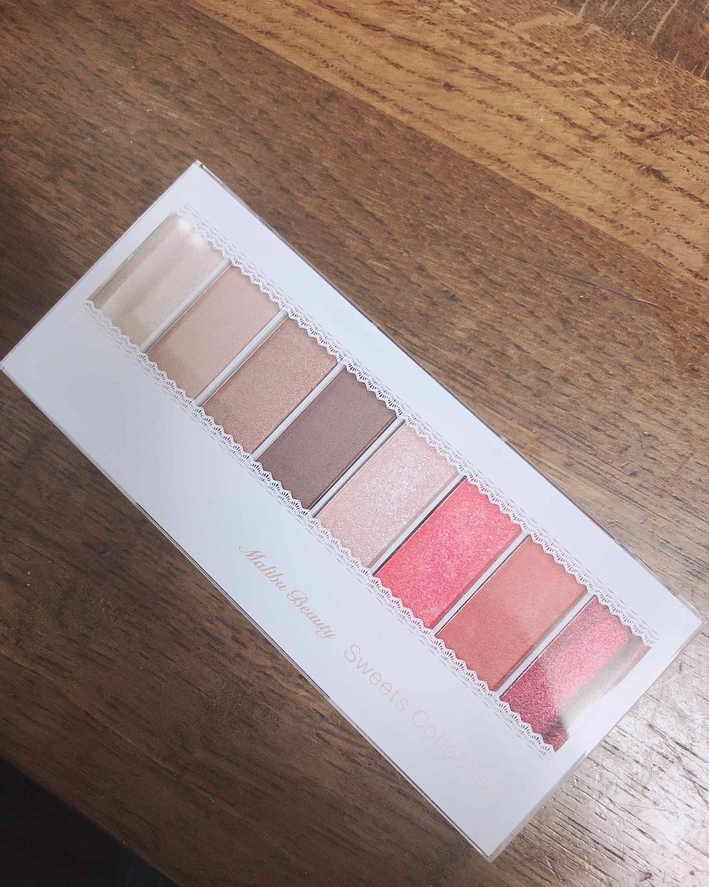 スイーツコレクション/マリブビューティー/アイシャドウパレットを使ったクチコミ（1枚目）