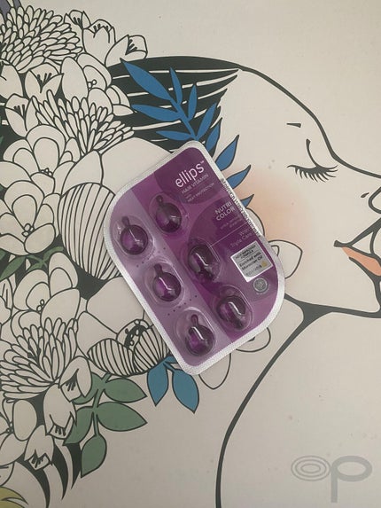 ヘアーオイル【トリートメント】 シートタイプ 6粒/ellips/ヘアオイルを使ったクチコミ(1枚目)