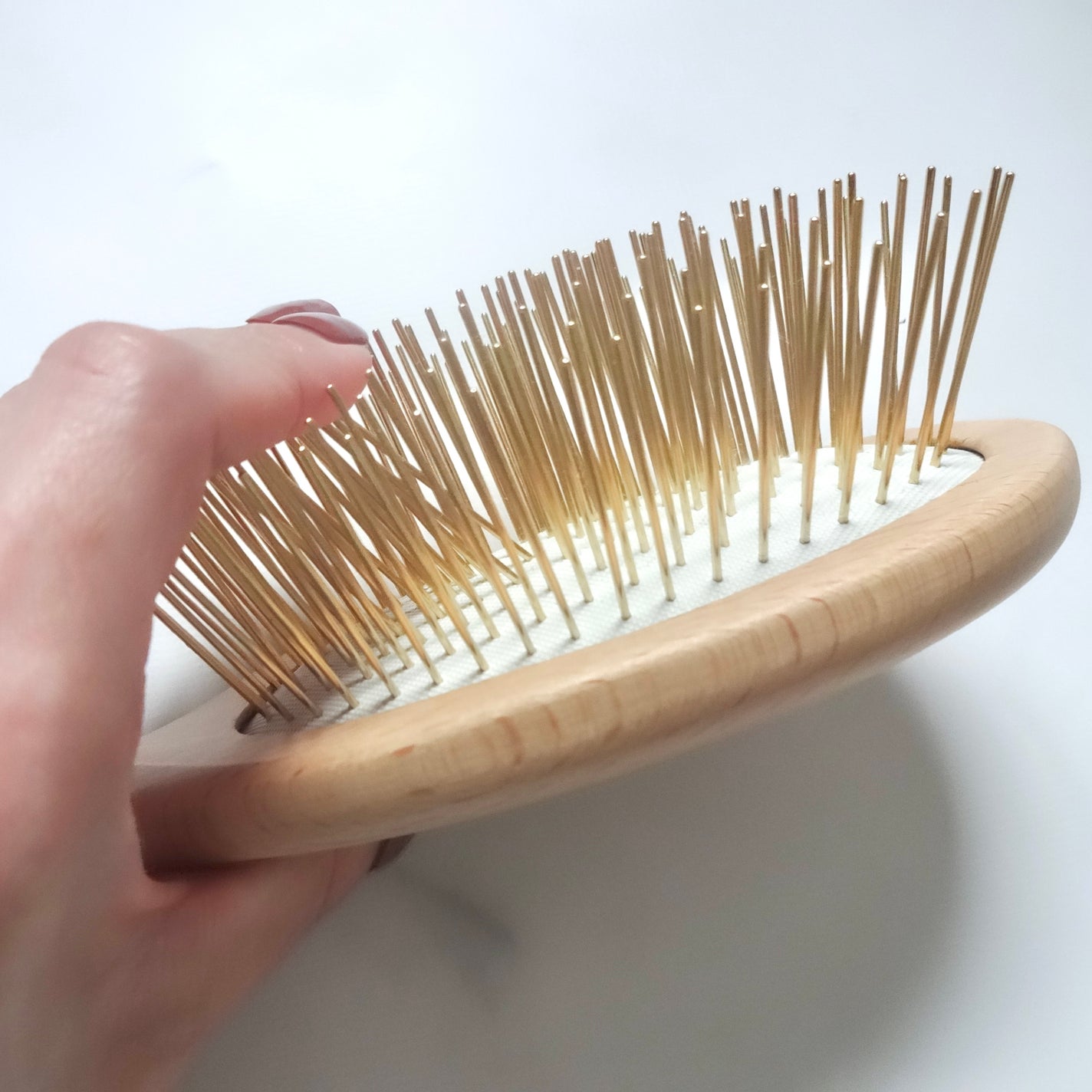 プレミアム FOXカッサ ウッド ヘアブラシ/SNOW FOX SKINCARE/メイクブラシを使ったクチコミ(6枚目)