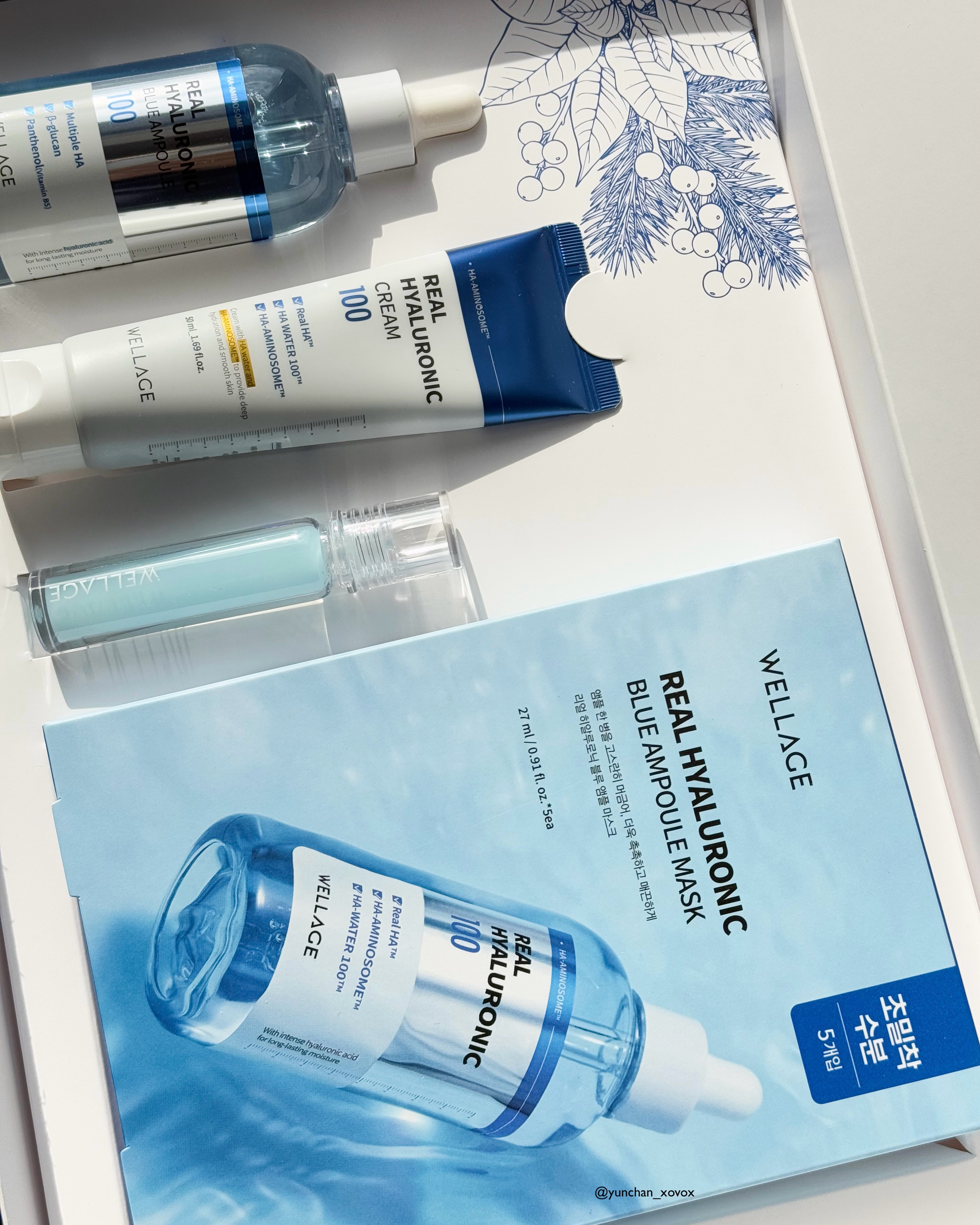 リアルヒアルロニックブルーアンプル 100/Wellage/美容液を使ったクチコミ（3枚目）
