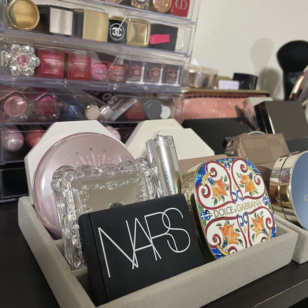 3段式クリアーケース/DAISO/その他化粧小物を使ったクチコミ（2枚目）