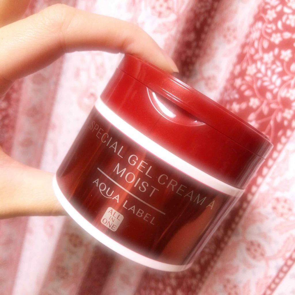 スペシャルジェルクリーム(モイスト)/アクアレーベル/オールインワン化粧品を使ったクチコミ（1枚目）