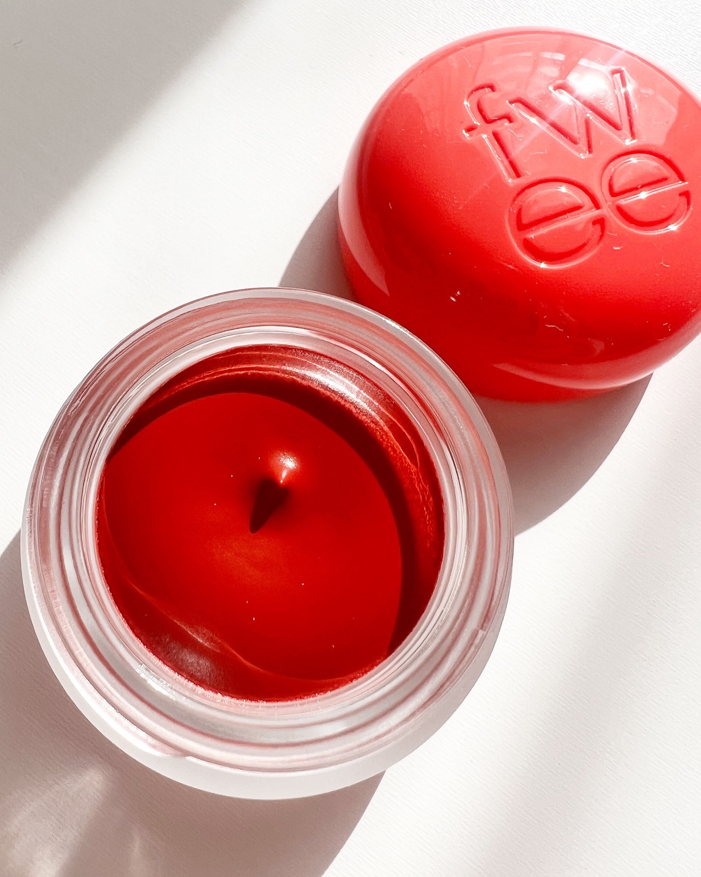 リップアンドチーク ブラーリープリンポット/fwee/口紅を使ったクチコミ（3枚目）