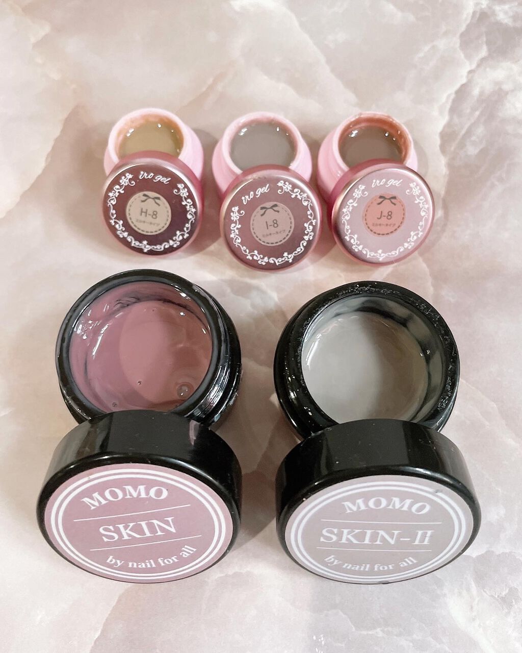 ミルキーカラー カラージェル/irogel(イロジェル)/ジェルネイルを使ったクチコミ（2枚目）