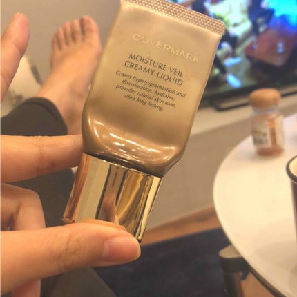 モイスチュア ヴェール クリーミィ リキッド/COVERMARK/リキッドファンデーションを使ったクチコミ(1枚目)