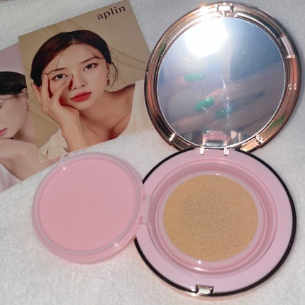 ピンクティーツリーカバークッション/APLIN/クッションファンデーションを使ったクチコミ(3枚目)