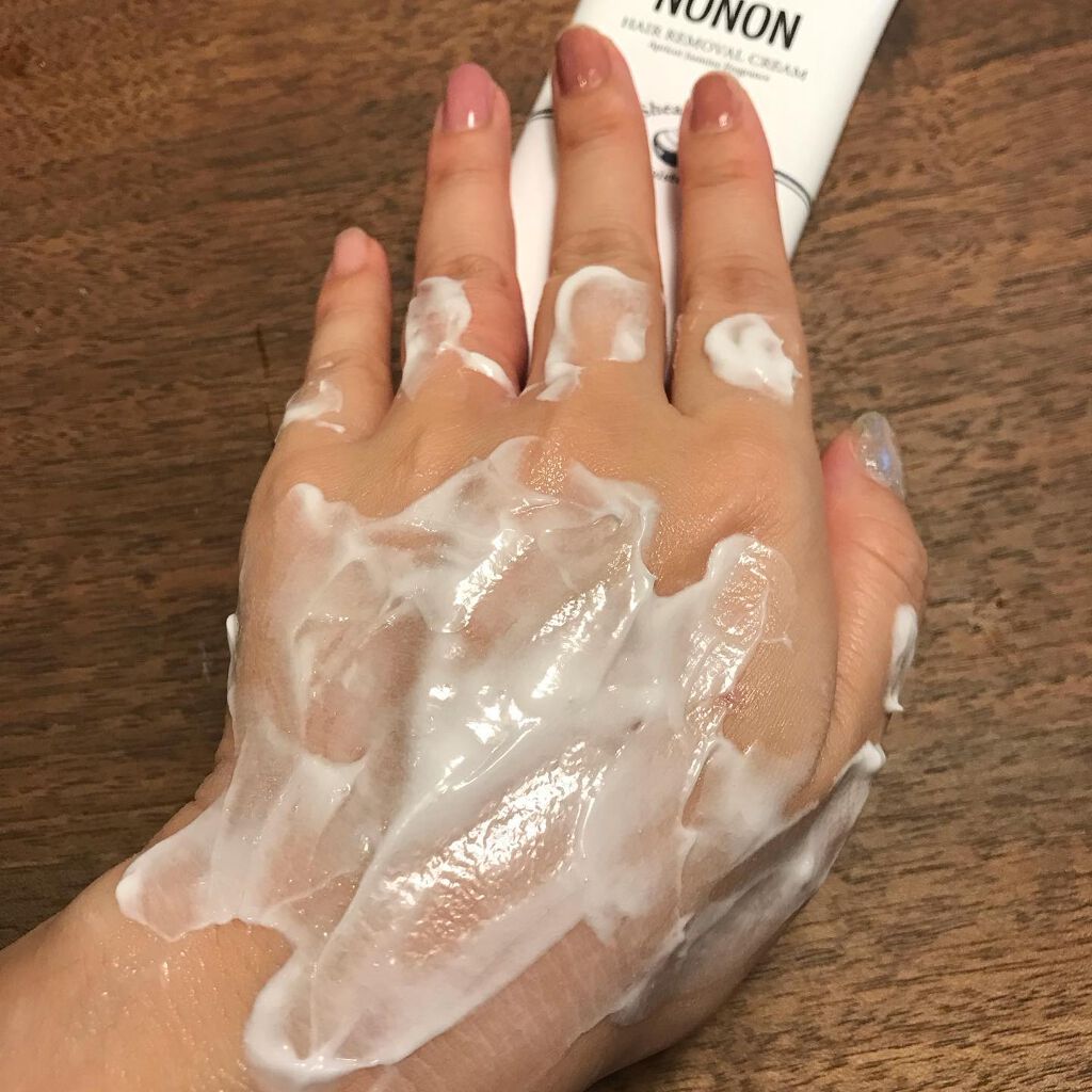NONON/NONON(ノンノン)/除毛クリームを使ったクチコミ（1枚目）