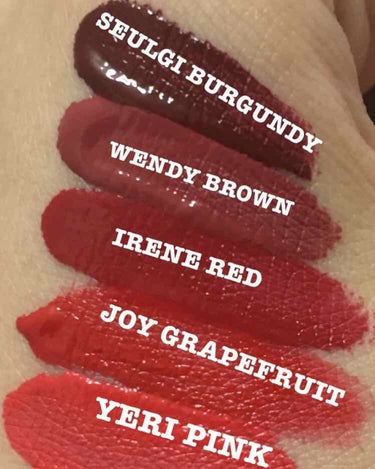 ETUDE レッドベルベット ラブミニキットのクチコミ「💋超強力マットリップセット💋

韓国のアイドルグループ red velvetがイメージモデルを.....」（2枚目）