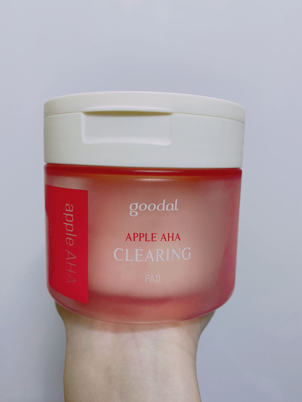 アップル AHA クリアリング パッド/goodal/トナーパッドを使ったクチコミ（1枚目）