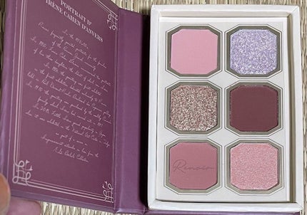 絵画アイシャドウパレット 01 可愛いイレーヌ/MilleFée/アイシャドウパレットを使ったクチコミ(2枚目)