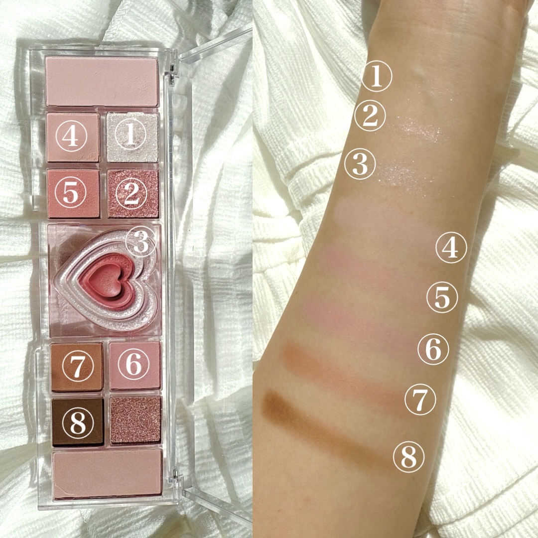 オールテイクムードライクパレット/PERIPERA/アイシャドウパレットを使ったクチコミ（3枚目）