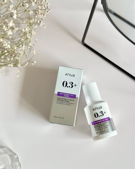 レチノール0.3 ナイアシンリニューイングセラム/Anua/美容液を使ったクチコミ(6枚目)
