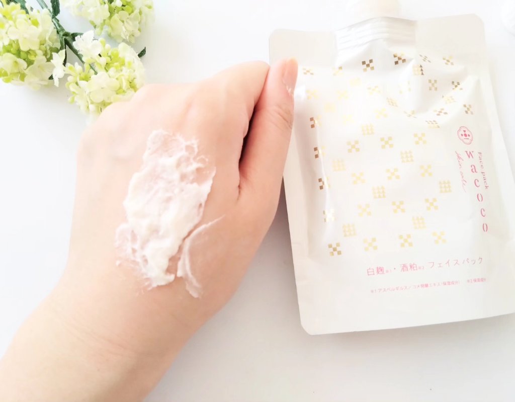 ワココ　白麹と酒粕のフェイスパック/クラブ/洗い流すパック・マスクを使ったクチコミ（2枚目）