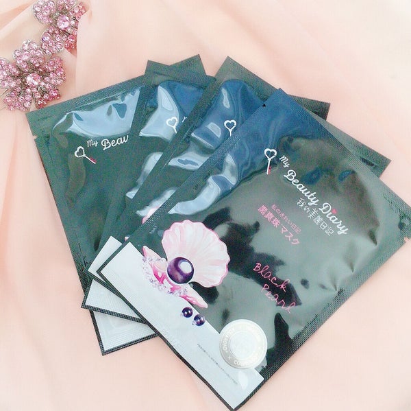 黒真珠マスク/我的美麗日記/シートマスク・パック by Sarhto