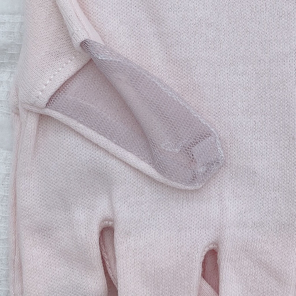 ナイトケア手袋/DAISO/ボディグッズを使ったクチコミ（3枚目）