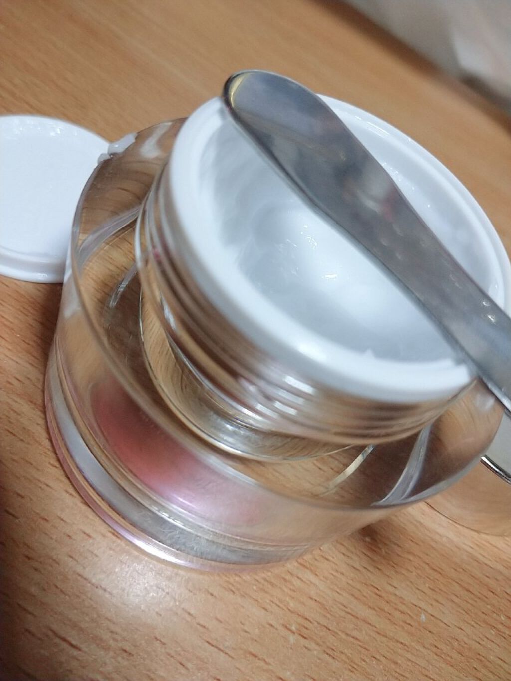 ステンレススパチュラ/DAISO/その他スキンケアグッズを使ったクチコミ（2枚目）