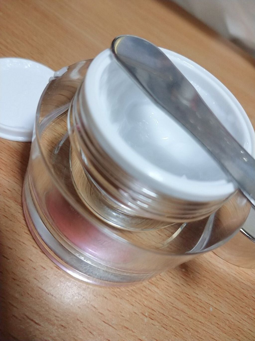 ステンレススパチュラ/DAISO/その他スキンケアグッズを使ったクチコミ(2枚目)