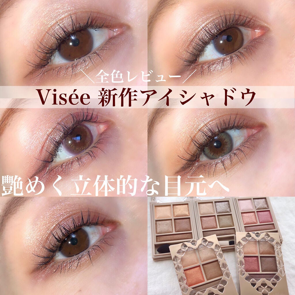 パノラマデザイン アイパレット/Visée/アイシャドウパレットを使ったクチコミ(1枚目)