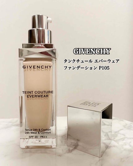 タン・クチュール・エバーウェア・ファンデーション/GIVENCHY/リキッドファンデーションを使ったクチコミ(1枚目)