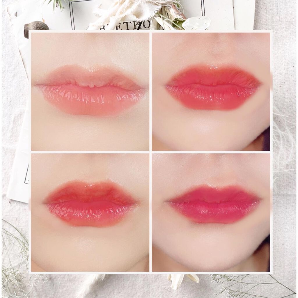 ジューシーラスティングティント/rom&nd/リップティントを使ったクチコミ(3枚目)