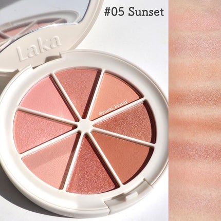 New Level Eyeshadow Palette/Laka/アイシャドウパレットを使ったクチコミ(2枚目)