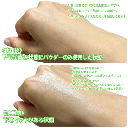 ノーセバム ミネラルパウダー N/innisfree/ルースパウダーを使ったクチコミ(5枚目)