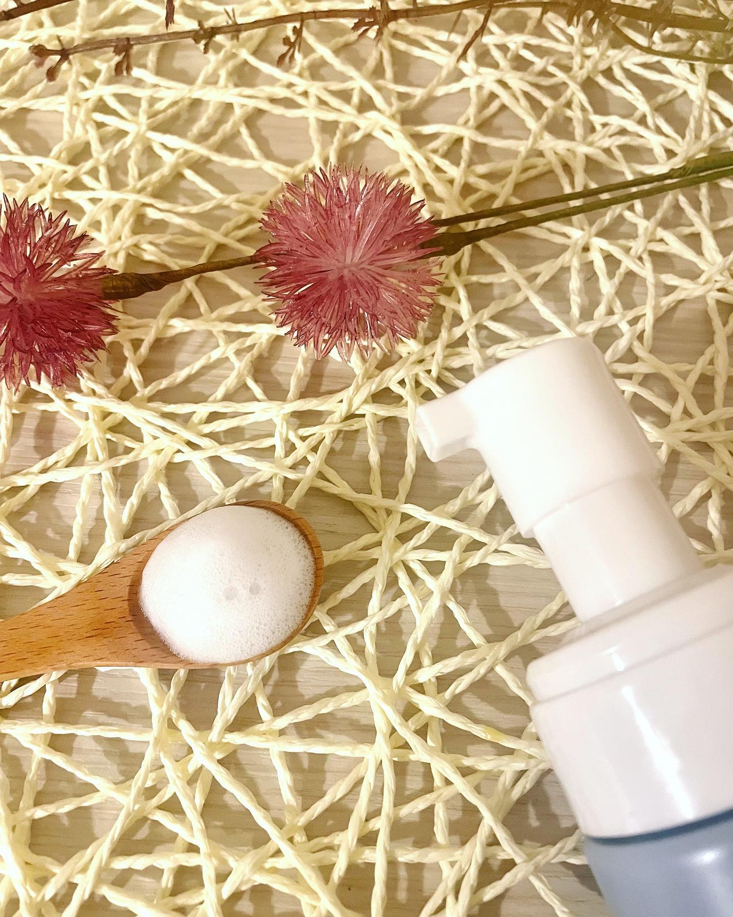 センシティブ スキン ウォッシングフォーム/OSAJI/泡洗顔を使ったクチコミ（2枚目）