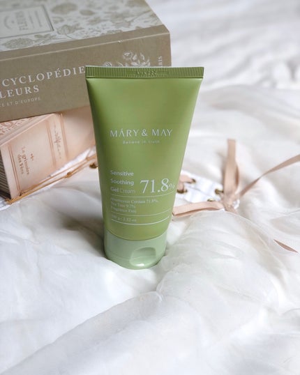 Sensitive Soothing Gel Cream/MARY&MAY/フェイスクリームを使ったクチコミ(4枚目)