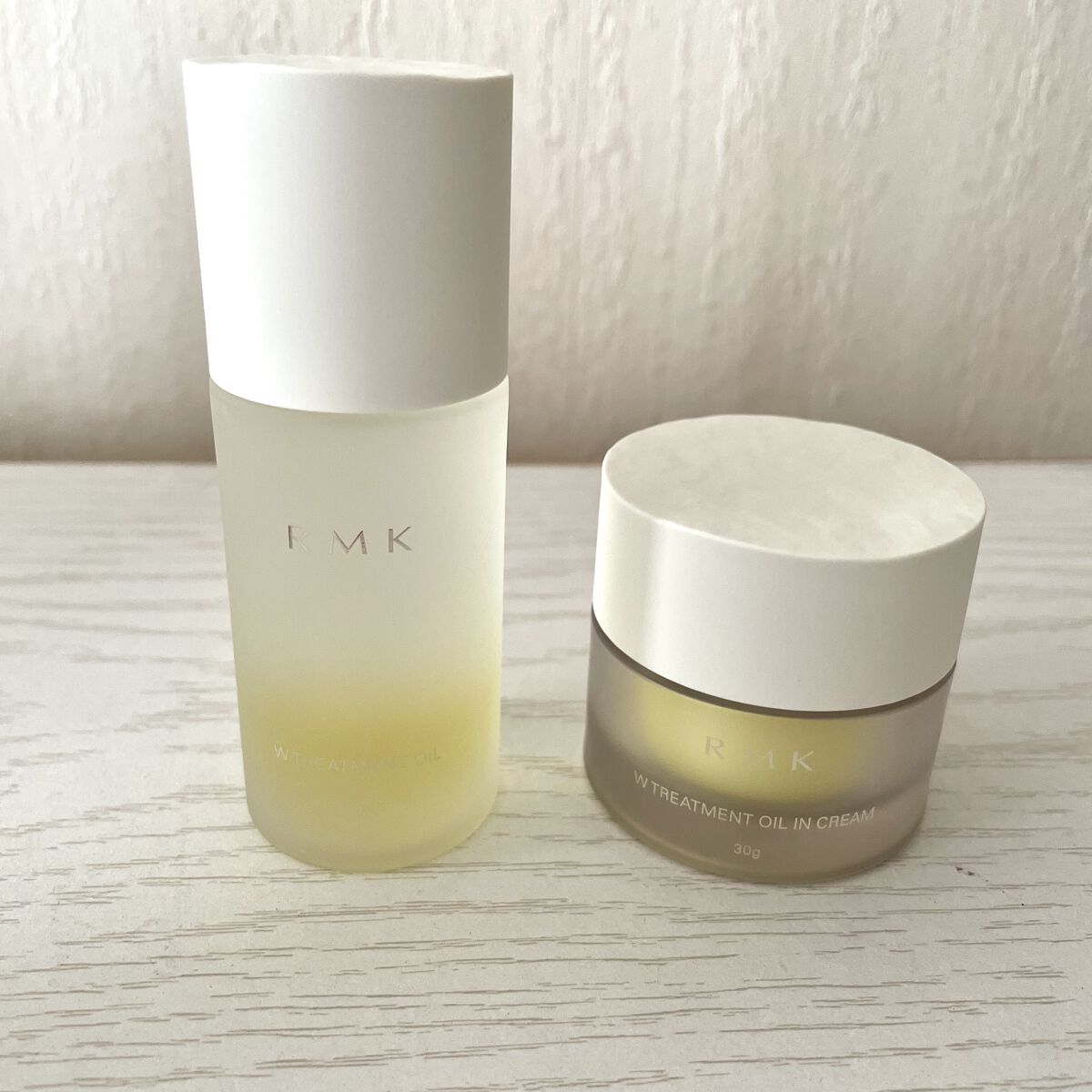 Wトリートメント オイルインクリーム/RMK/フェイスクリームを使ったクチコミ（2枚目）