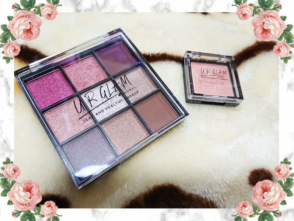 UR GLAM　BLOOMING EYE COLOR PALETTE/U R GLAM/アイシャドウパレットを使ったクチコミ（1枚目）