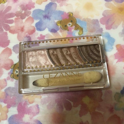 トーンアップアイシャドウ/CEZANNE/アイシャドウパレットを使ったクチコミ(1枚目)