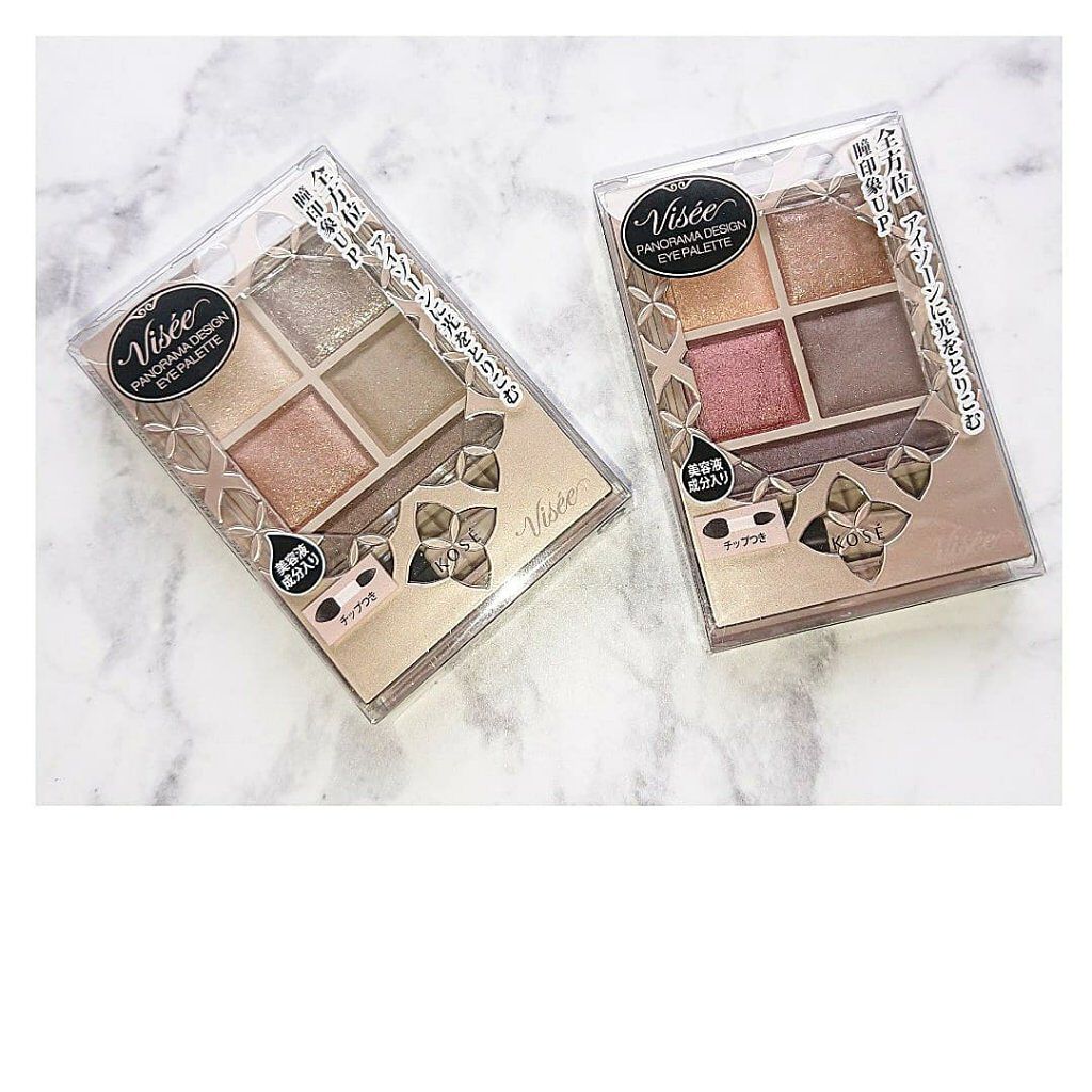 パノラマデザイン アイパレット/Visée/アイシャドウパレットを使ったクチコミ（1枚目）