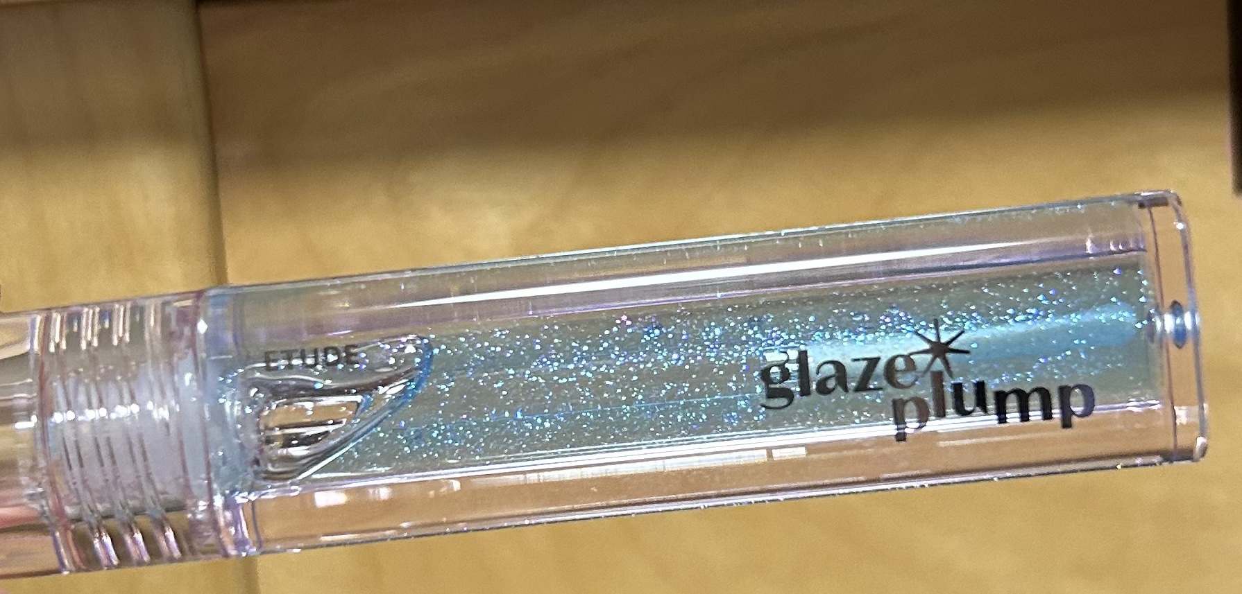 グレーズ プランパーグロス スパークリングブルー/ETUDE/リッププランパーを使ったクチコミ（3枚目）