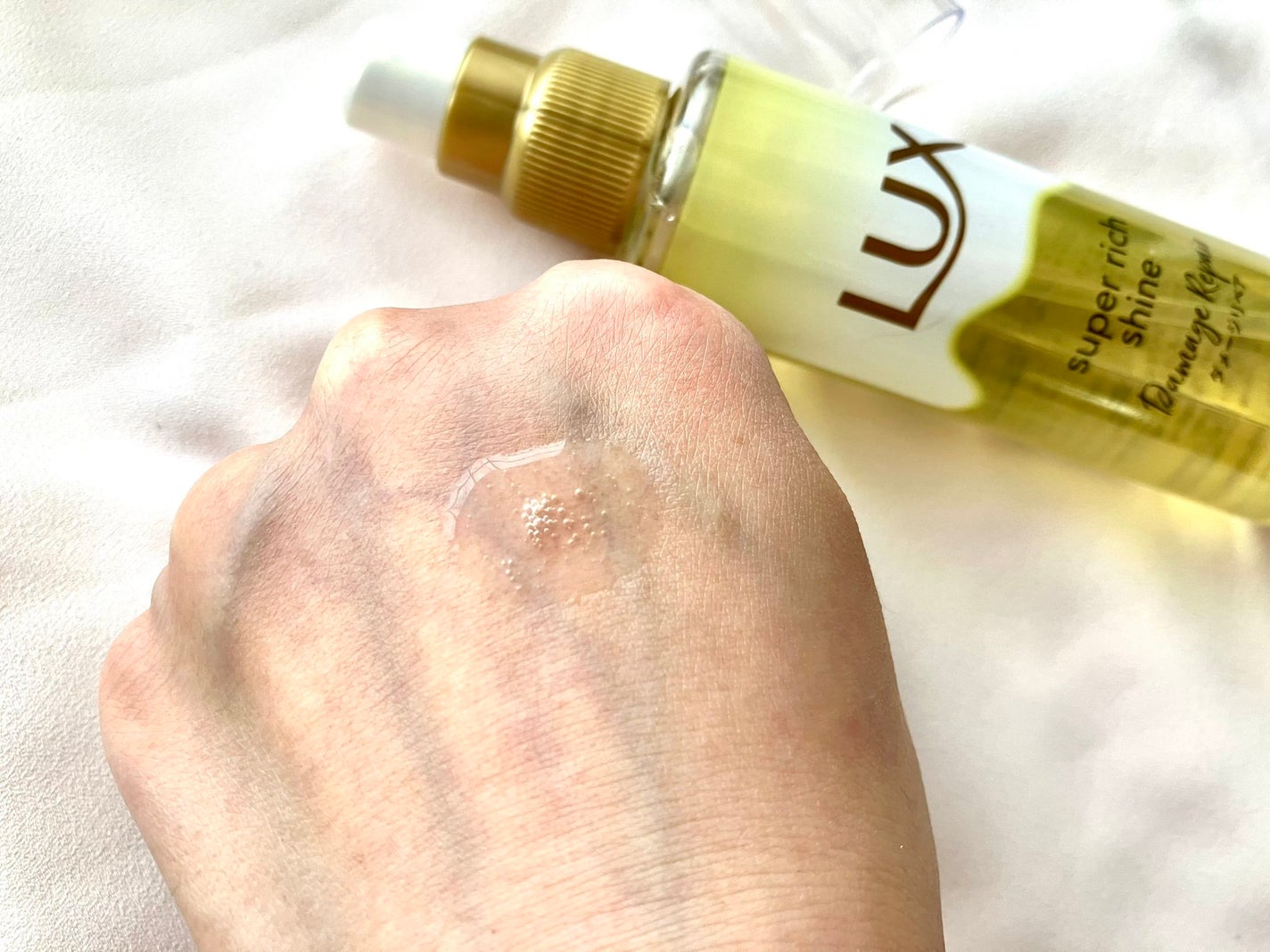 ã¹ãŒããŒãªããã·ã£ã€ã³ ãã¡ãŒãžãªã㢠ãšããšãè£ä¿®ãã¢ãªã€ã«/LUX/ãã¢ãªã€ã«ã䜿ã£ãã¯ãã³ãïŒ2æç®ïŒ