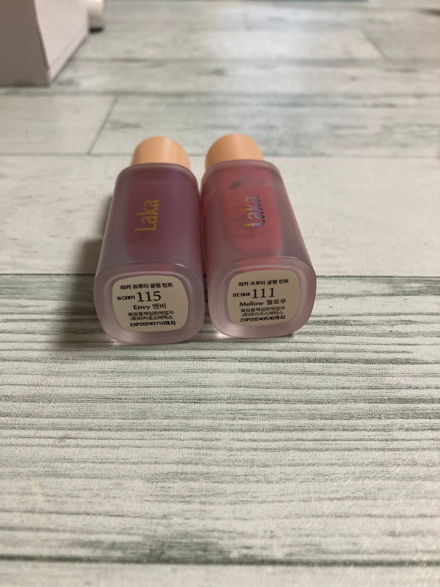 フルーティーグラムティント/Laka/リップティントを使ったクチコミ(3枚目)