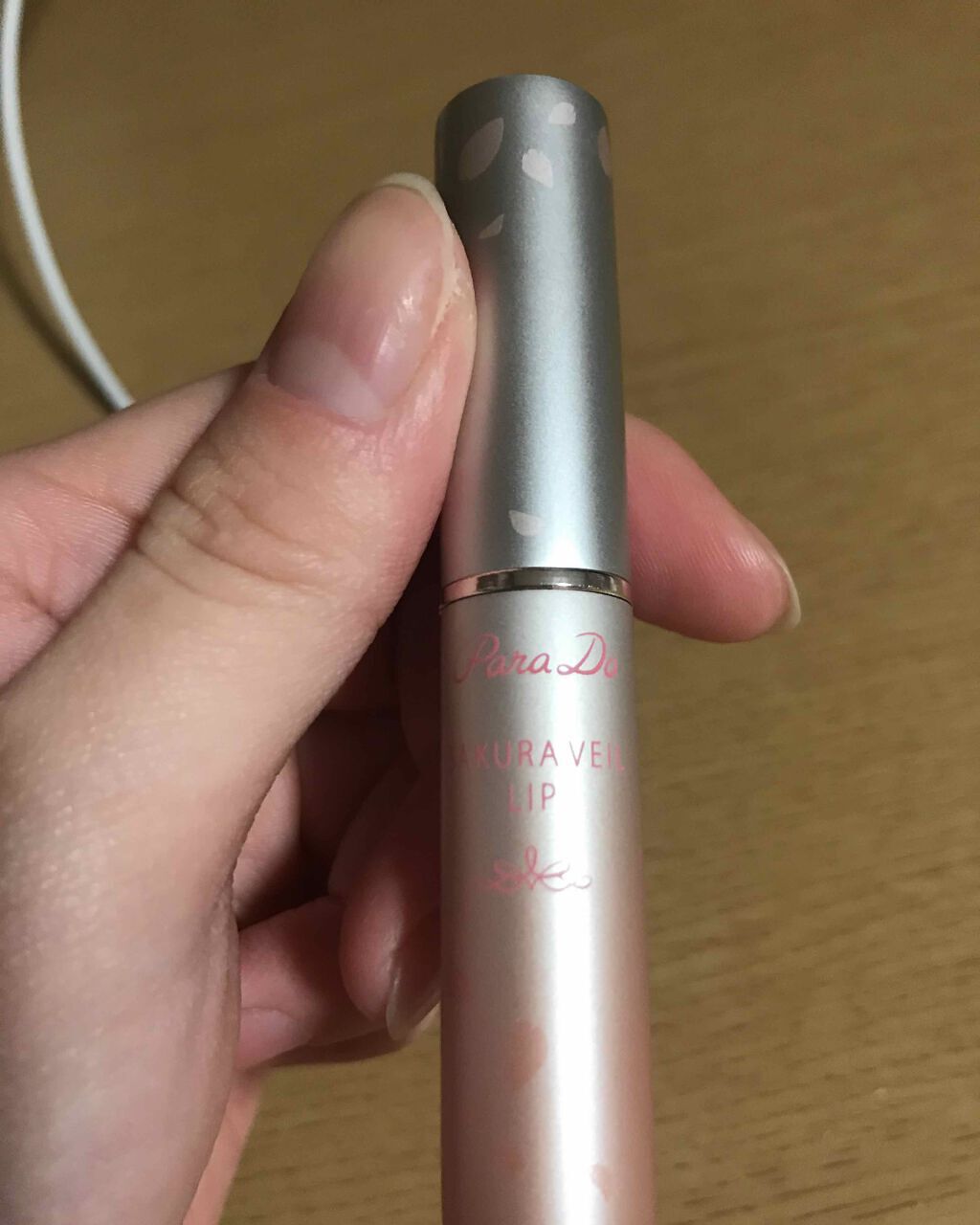サクラヴェールリップ/パラドゥ/リップクリームを使ったクチコミ（2枚目）