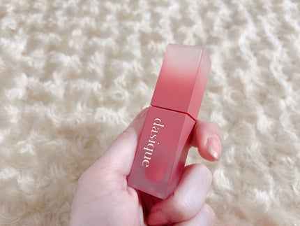 クリームドゥローズティント/dasique/リップティントを使ったクチコミ(2枚目)